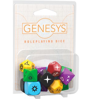 Genesys RPG Dice Pack Ekstra terningsett for Genesys 