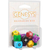 Genesys RPG Dice Pack Extra tärningssats för Genesys