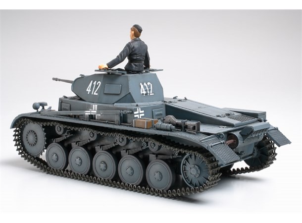German Panzerkampfvagen II Ausf.A/B/C Tamiya 1:35 Byggesett