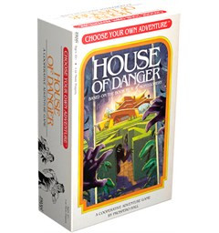 House of Danger Brettspill Choose Your Own Adventure