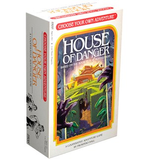 House of Danger Brettspill Choose Your Own Adventure 