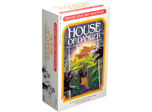 House of Danger Brädspel Choose Your Own Adventure 