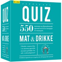 Jippijaja Quiz Mat & Drikke Kortspill 