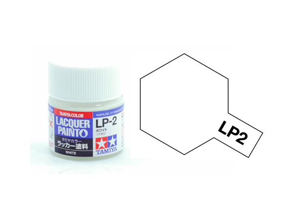 Lackfärg LP-2 White Tamiya 82102 - 10ml 