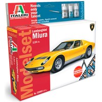 Lamborghini Miura Starter Set Italeri 1:24 Byggesett