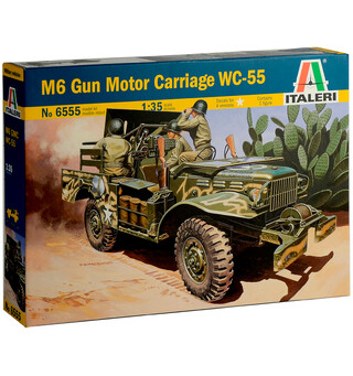M6 Gun Motor Carriage WC-55 Italeri 1:35 Byggesett