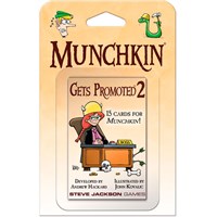 Munchkin Gets Promoted 2 Booster 15 nye kort til Munchkin