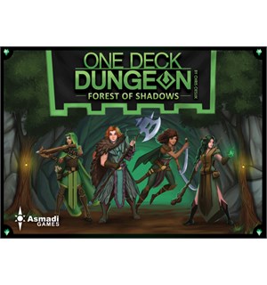 One Deck Dungeon Forest of Shadows Exp Utvidelse til One Deck Dungeon 