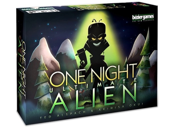 One Night Ultimate Alien Kortspill
