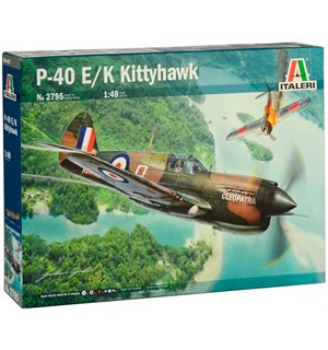 P-40 E/K Kittyhawk Italeri 1:48 Byggesett 