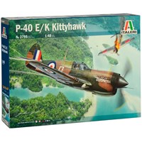 P-40 E/K Kittyhawk Italeri 1:48 Byggesett