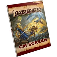Pathfinder 2nd Ed GM Screen Landscape Second Edition RPG