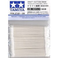 Tamiya Craft Cotton Swab - 50 st Extra små bomullspinnar