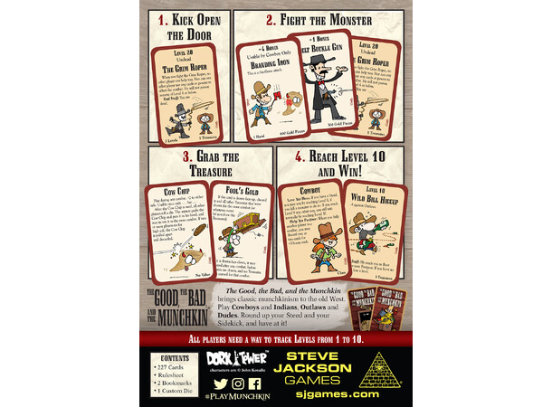 The Good The Bad & The Munchkin Complete Complete Edition med alle utvidelser 