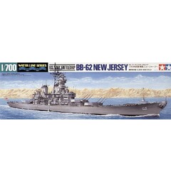 US Navy Battleship New Jersey BB-62 Tamiya 1:700 Byggsats