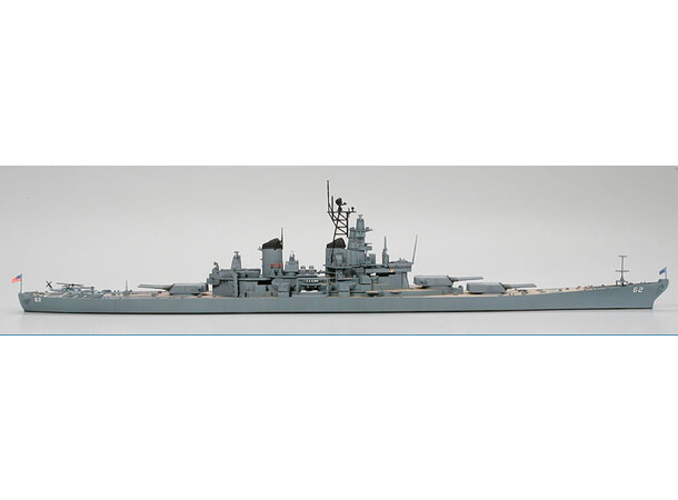 US Navy Battleship New Jersey BB-62 Tamiya 1:700 Byggesett 