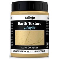 Vallejo Texture Desert Sand 200ml Earth Texture Acrylic