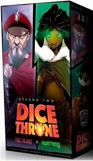 Dice Throne Season 2 Battle Box 2 Tactician vs Huntress
