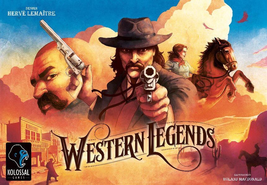 Western Legends Brettspill