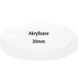 Akrylbaser Rund 30mm (25 stk) 