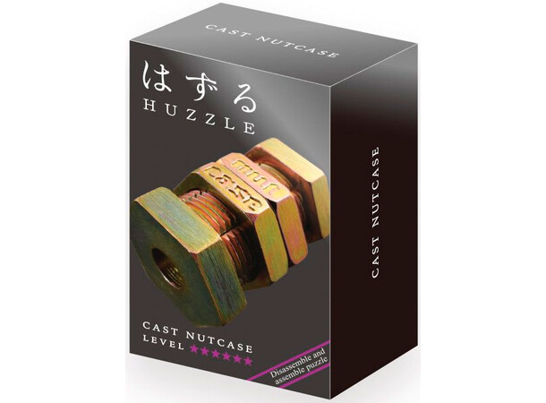 Cast Puzzle 6/6 Nutcase metall Vanskelighetsgrad 6/6 Hjernetrim