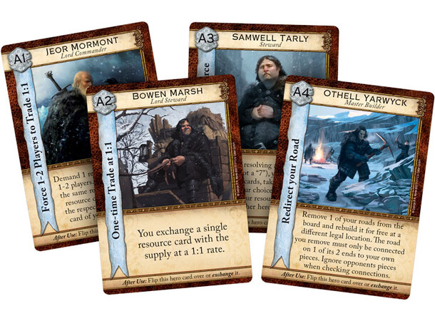Catan A Game of Thrones Brädspel Brotherhood of the Watch 