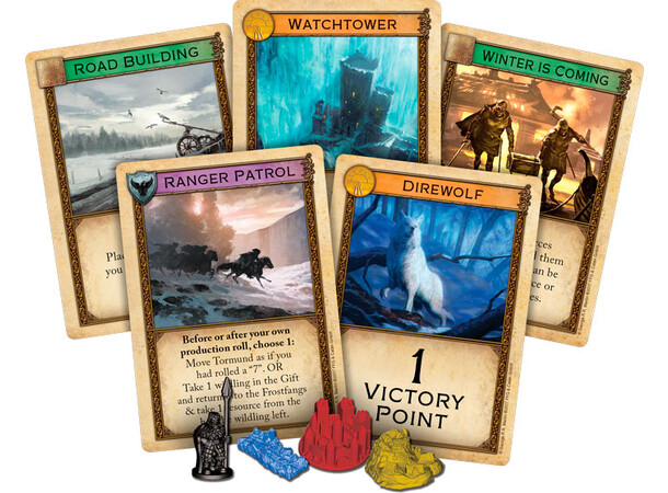 Catan A Game of Thrones Brädspel Brotherhood of the Watch 