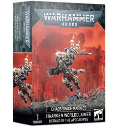 Chaos Space Marines Haarken Worldclaimer Warhammer 40K