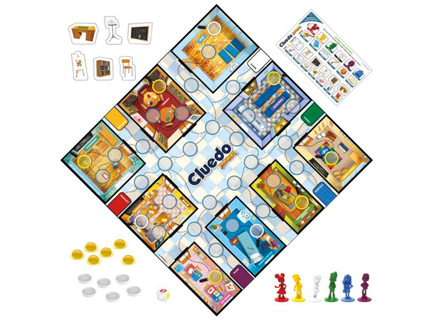 Cluedo Junior Brettspill - Norsk utgave NY 2024 Utgave 