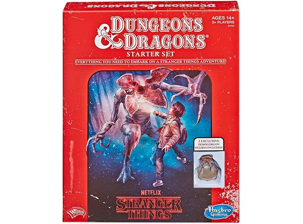 D&D Starter Set Stranger Things Edition Dungeons & Dragons Startsett