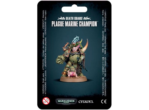 Death Guard Plague Marine Champion Warhammer 40K