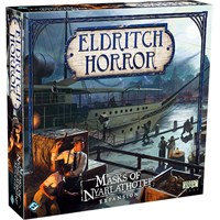 Eldritch Horror Masks of Nyarlathotep Utvidelse til Eldritch Horror