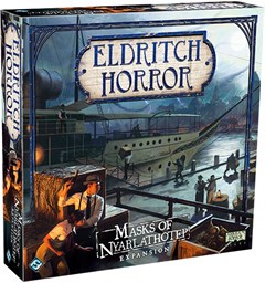 Eldritch Horror Masks of Nyarlathotep Utvidelse til Eldritch Horror