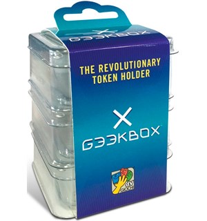 Geekbox Token Holder Regular - 3 stk Oppbevaringsboks til brikker/terninger++ 