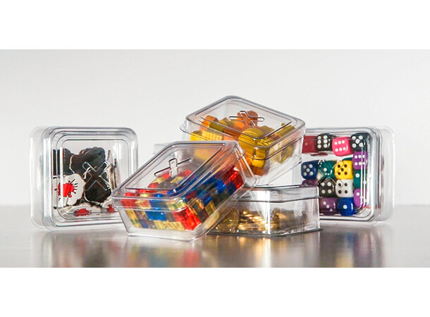 Geekbox Token Holder Regular - 3 stk Oppbevaringsboks til brikker/terninger++ 