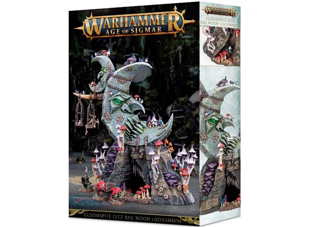 Gloomspite Gitz Bad Moon Loonshrine Warhammer Age of Sigmar Terreng 
