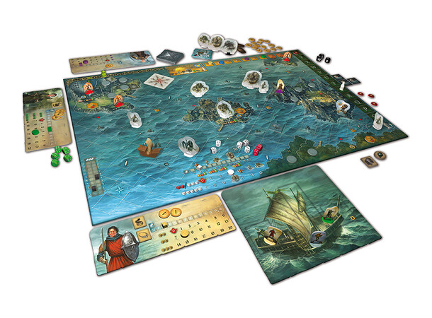 Legends of Andor Journey to the North Expansion till Legends of Andor 