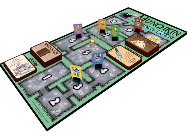 Munchkin Magical Mess Kortspel