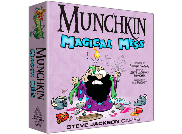 Munchkin Magical Mess Kortspel