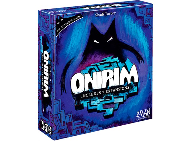 Onirim Kortspill inkludert 7 utvidelser Second Edition