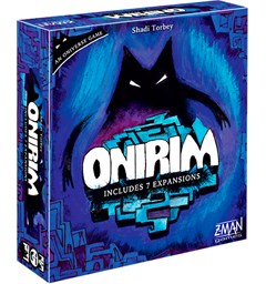 Onirim Kortspill inkludert 7 utvidelser Second Edition