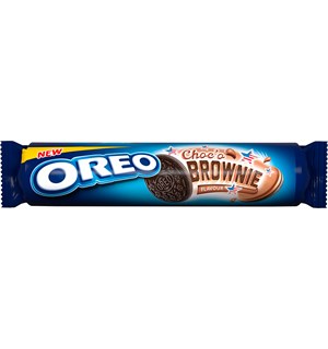 Oreo Chocolate Brownie Kjeks - 154g 