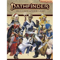 Pathfinder 2nd Ed Character Sheet Pack Second Edition RPG