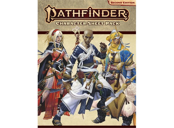 Pathfinder RPG Character Sheet Pack Second Edition