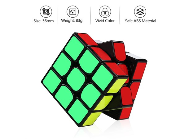 QiYi Valk 3 3x3 Speedcube Proff Rubiks Kube utviklet av Mats Valk