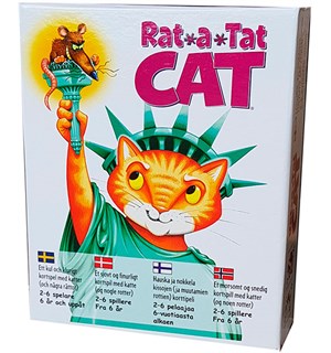 Rat a Tat Cat Kortspill Norsk utgave 