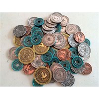 Scythe Metal Coins 