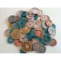 Scythe & Expeditions Metal Coins 