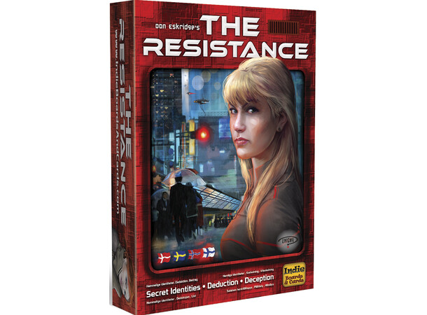 The Resistance Kortspel Svensk utgåva 