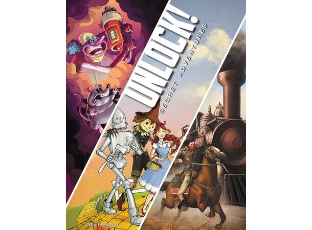 Unlock 3 Secret Adventures Kortspel 